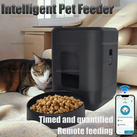 Smart Pet Feeder 2L – Automatic WiFi Food Dispenser with App Control for Cats & Dogs SMARTGLO COLLECTIONS Pet supplies  SMARTGLO COLLECTIONS