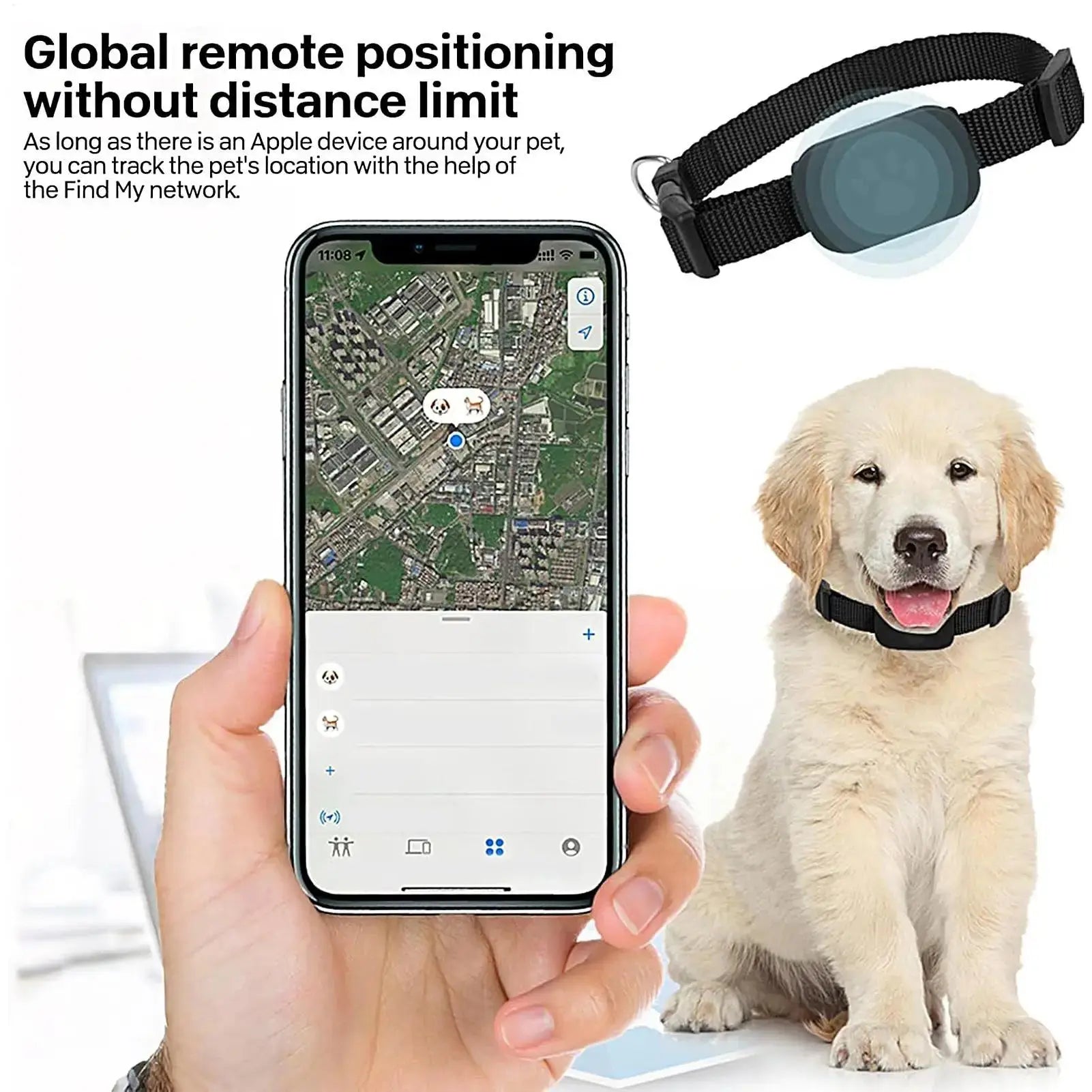 Smart GPS Pet Tracker Collar – Anti-Lost for Cats & Dogs SMARTGLO COLLECTIONS Pet supplies  SMARTGLO COLLECTIONS