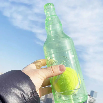 Portable Pet Crunchy Bottle Toy with Ball – Stress Relief for Dogs & Cats SMARTGLO COLLECTIONS Pet supplies  SMARTGLO COLLECTIONS