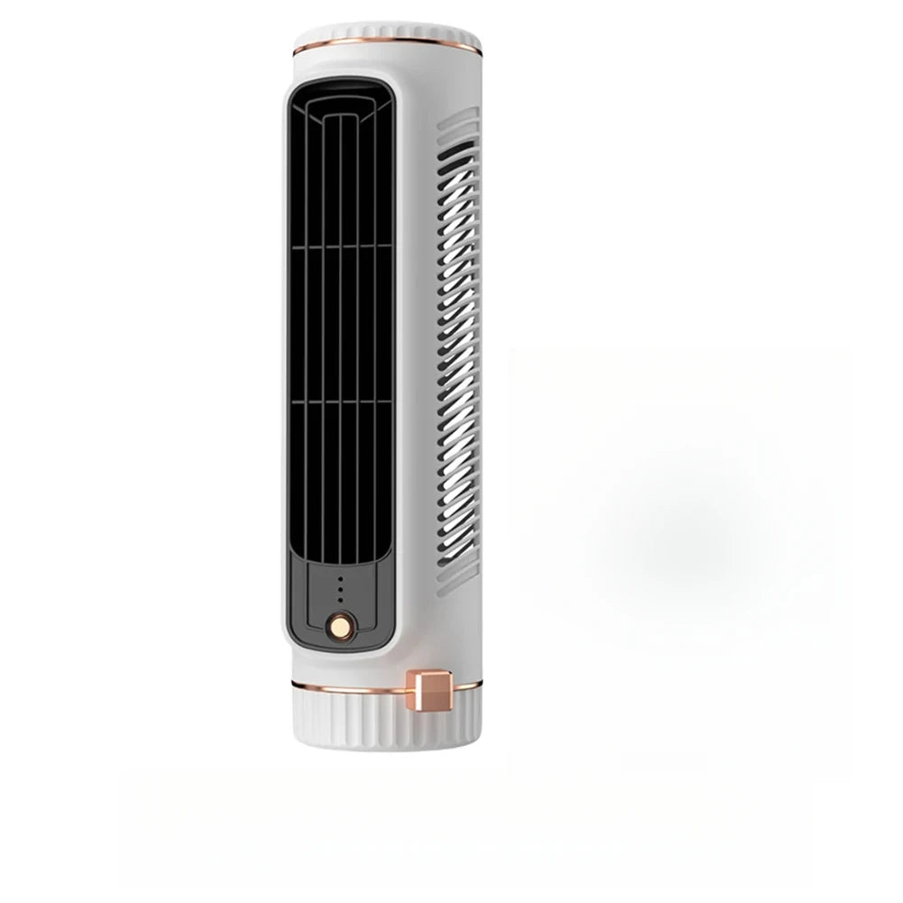 SMARTGLO COLLECTIONS desktop tower fan with USB charging, portable air conditioner and circulating fan for room cooling.