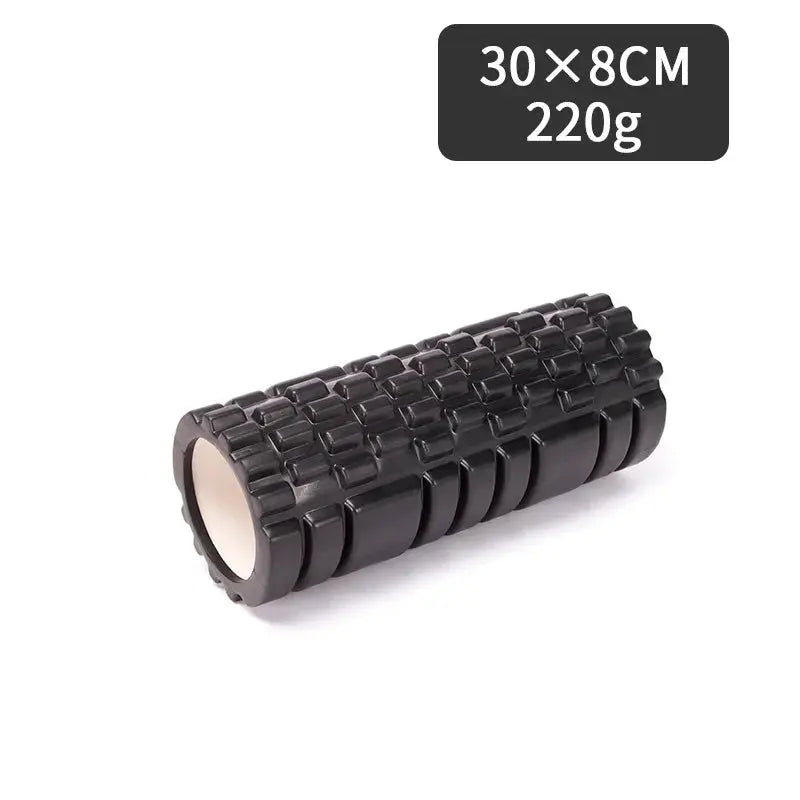 High-Density Foam Roller 30CM for Muscle Massage & Pain Relief SMARTGLO COLLECTIONS Health And Fitness 10.61 SMARTGLO COLLECTIONS 30X8CM-BLACK