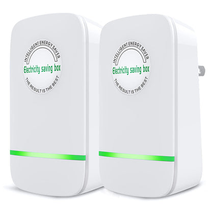 CJ Power Saver Smart Home portable electricity saving device with digital display, designed to reduce energy consumption efficiently.
