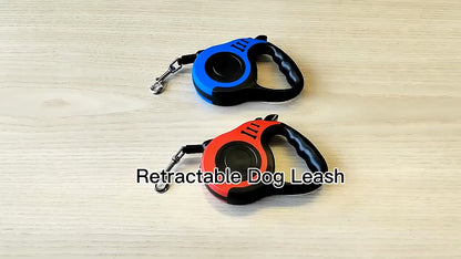 Retractable Dog Leash (5m/8m, 50kg capacity) – Adjustable, durable, for small/big dogs (walking, hiking)