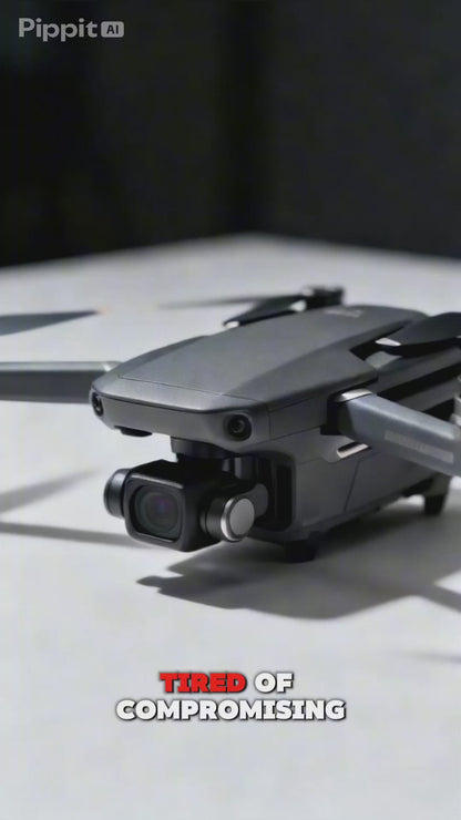 V14 Professional 6K HD Dual Camera Drone - Portable RC Quadcopter for Adults & Beginners with 2 Batteries & Random Logistics Delivery